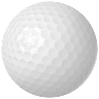 Pallina da golf che segue la traiettoria